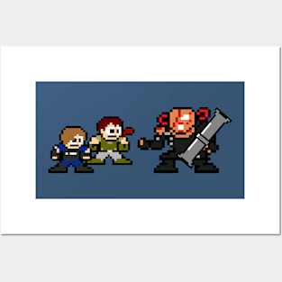 Resident Evil 8-Bit Posters and Art